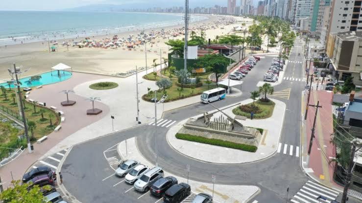 Praia Grande Canto Do Forte Top Appartement Buitenkant foto